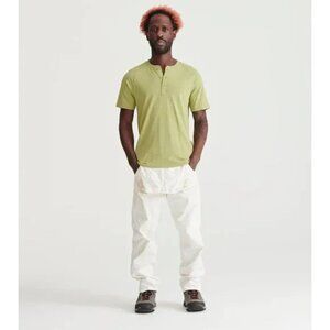 NWT United by Blue Men's Organic Henley T-Shirt Size Medium